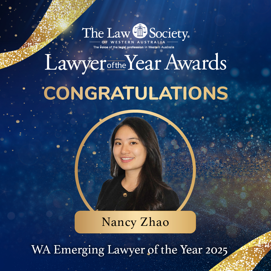 WA Emerging Lawyer of the Year Award