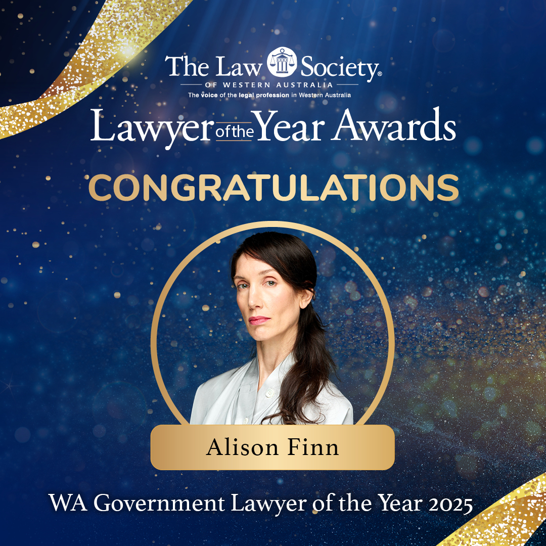 WA Government Lawyer of the Year